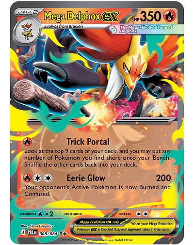 Mega Delphox ex 008/084