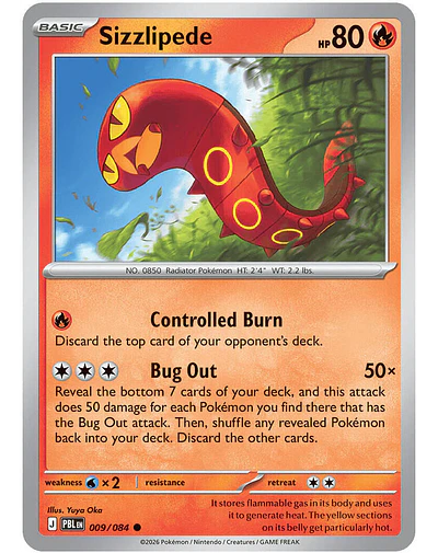 Sizzlipede 009/084