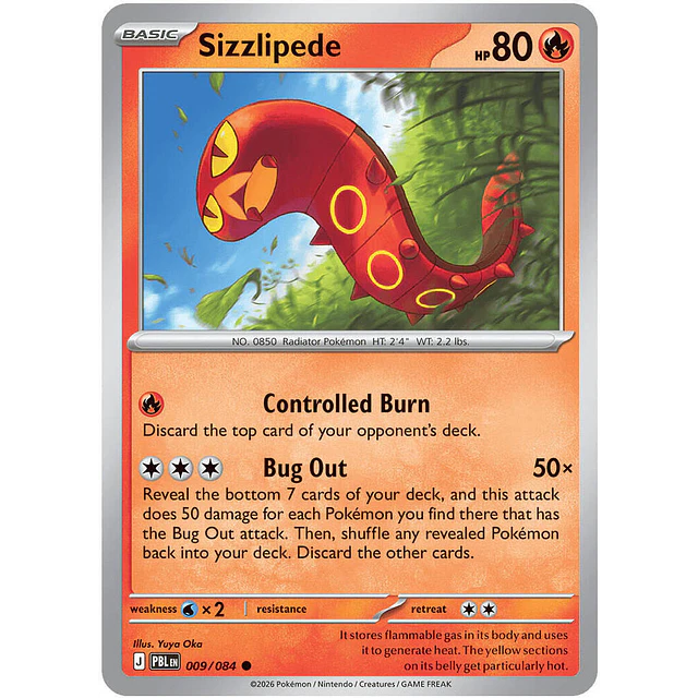 Sizzlipede 009/084
