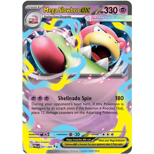 Mega Slowbro ex 031/084