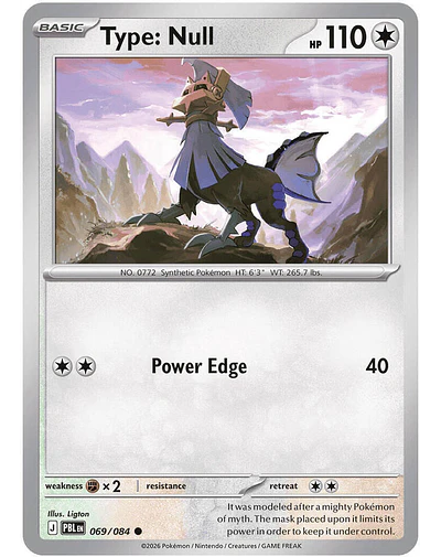 Type: Null 069/084