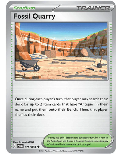 Fossil Quarry 076/084