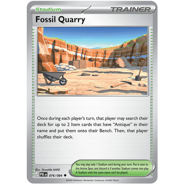 Fossil Quarry 076/084 1