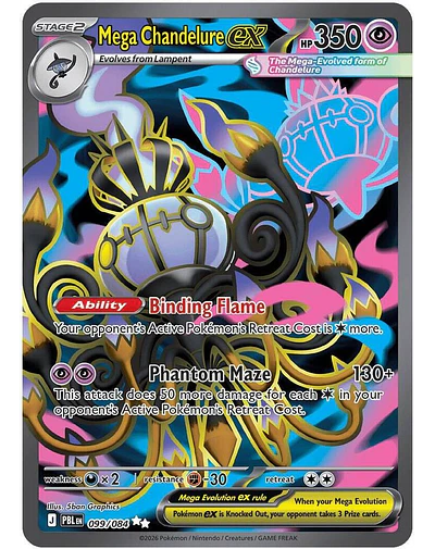 Mega Chandelure ex - 099/084