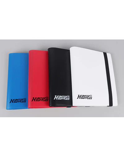 4 Pocket Plastic Binder 160 espacios - HunterSupplies