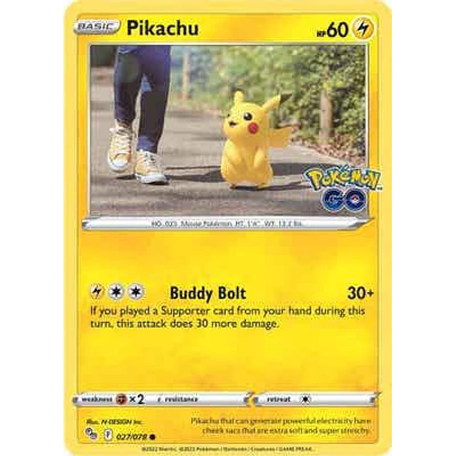 Pikachu (27) - Pokemon GO
