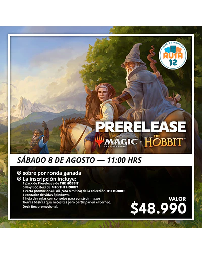 Prelanzamiento MTG – The Hobbit (ESP)