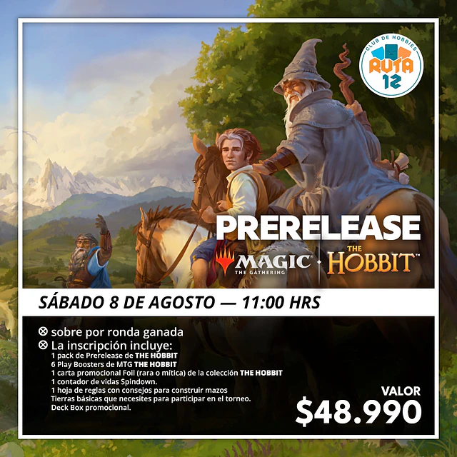 Prelanzamiento MTG – The Hobbit (ESP)