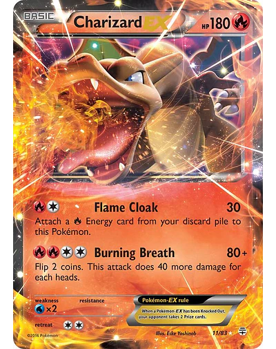 Charizard EX 11/83