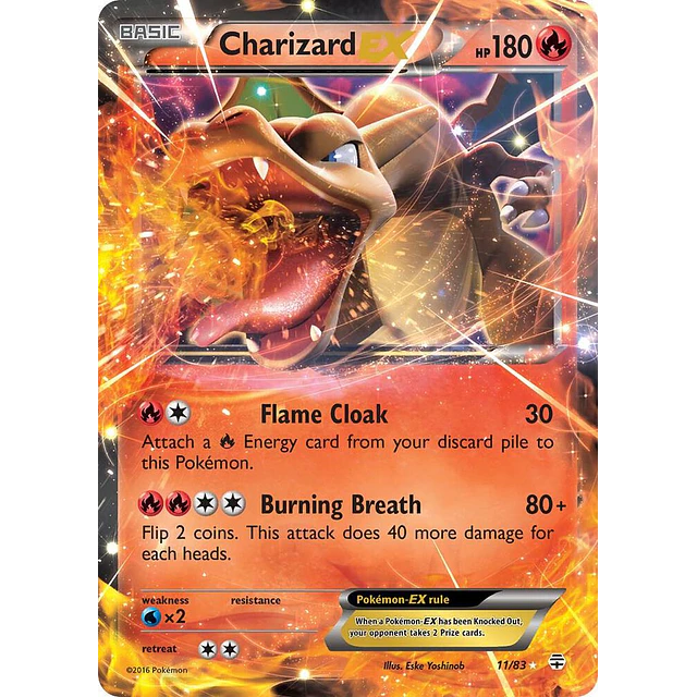 Charizard EX 11/83