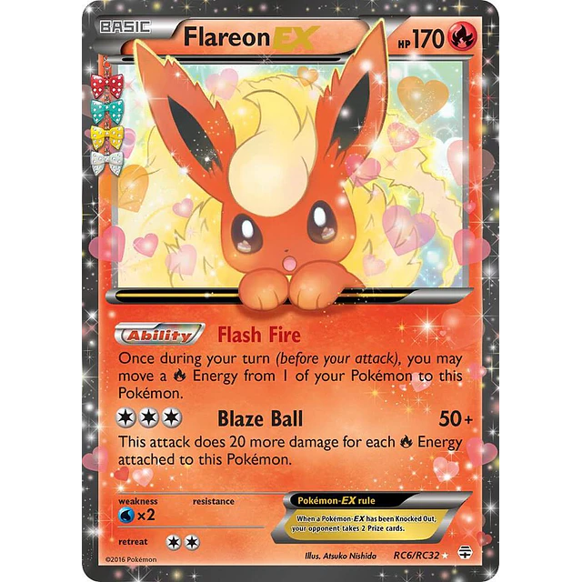 Flareon EX - Generations: Radiant Collection