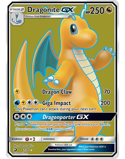 Dragonite GX (Full Art) 