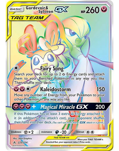Gardevoir & Sylveon GX (Secret)
