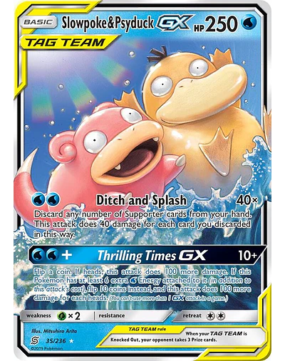 Slowpoke & Psyduck GX