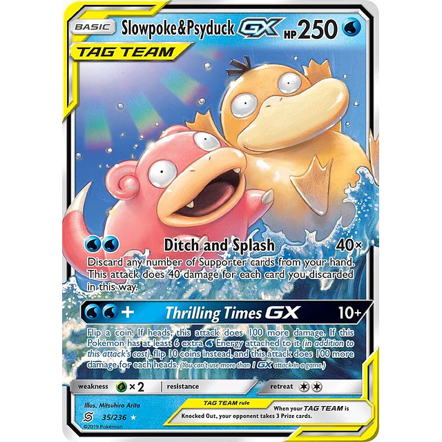 Slowpoke & Psyduck GX