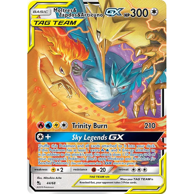 Moltres & Zapdos & Articuno GX