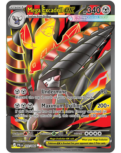 Mega Excadrill ex - 103/084 