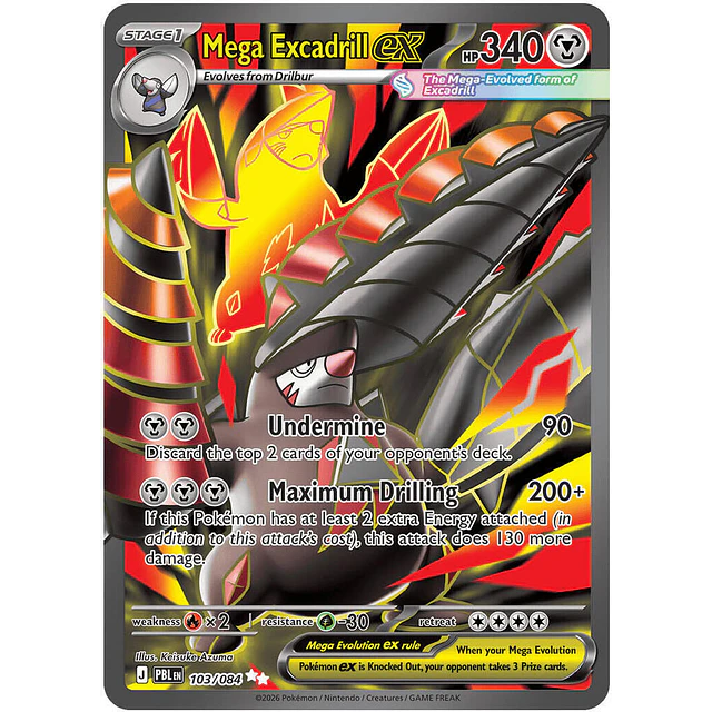 Mega Excadrill ex - 103/084 