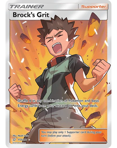 Brock's Grit (Full Art)