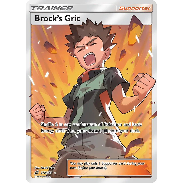 Brock's Grit (Full Art)