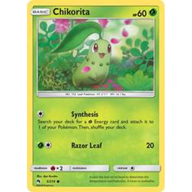 Chikorita 5/214