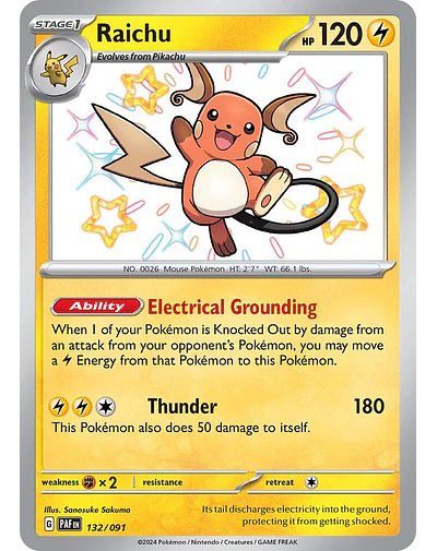 Raichu - 132/091