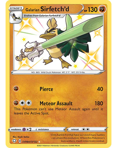 Galarian Sirfetch'd