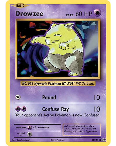 Drowzee - XY
