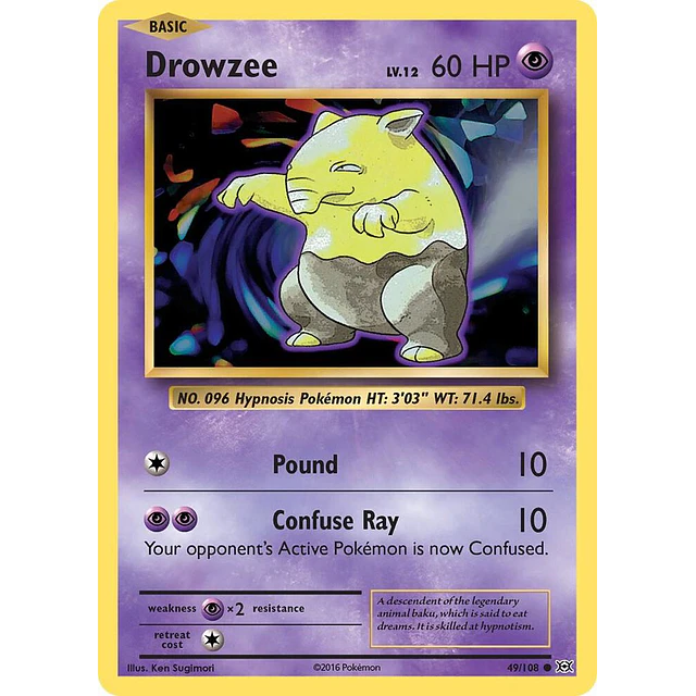 Drowzee - XY