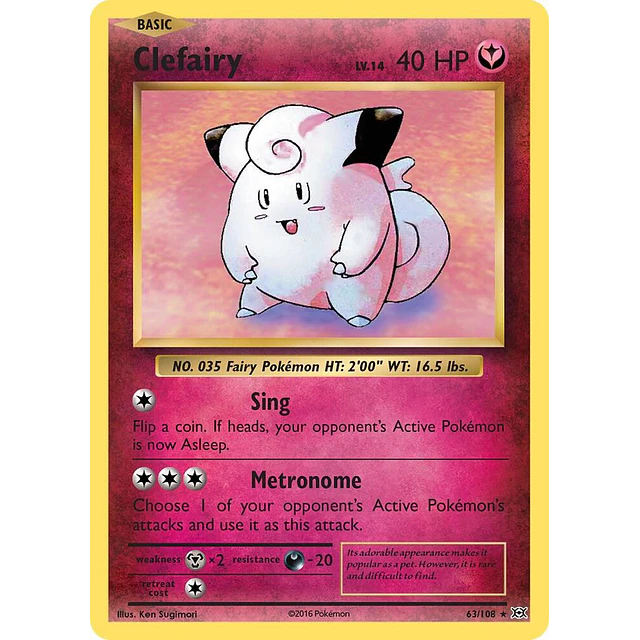 Clefairy - XY