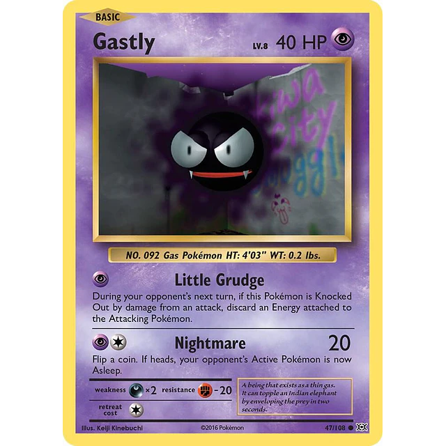 Gastly - XY