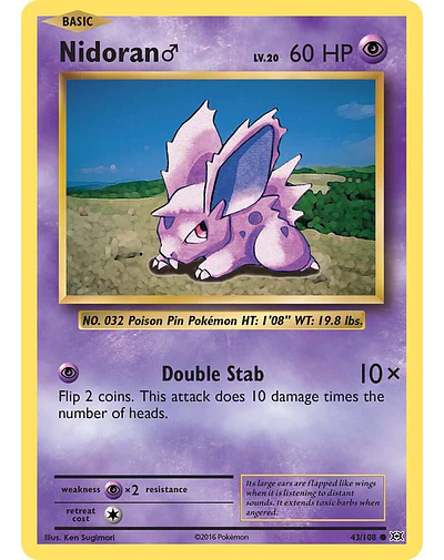 Nidoran M - XY 