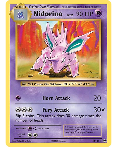 Nidorino - XY