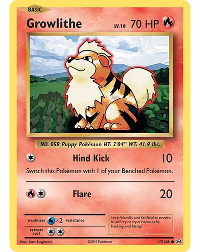 Growlithe - XY