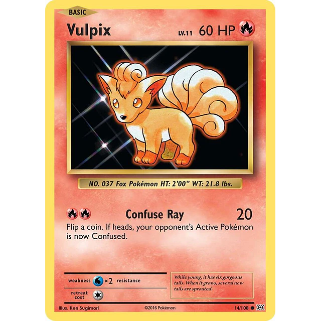 Vulpix - XY