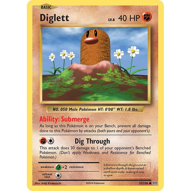 Diglett - XY