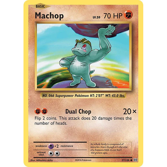 Machop - XY