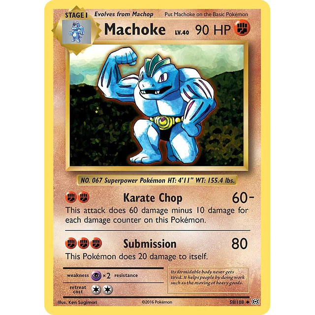 Machoke - XY