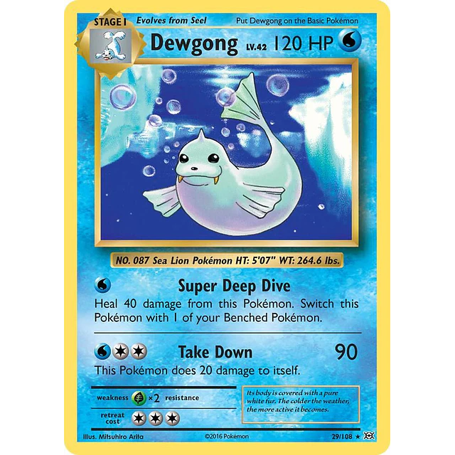 Dewgong - XY