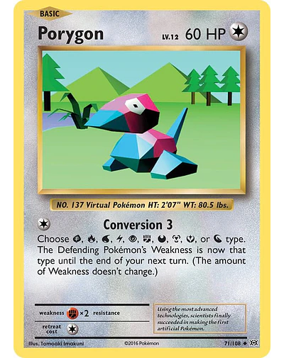 Porygon - XY