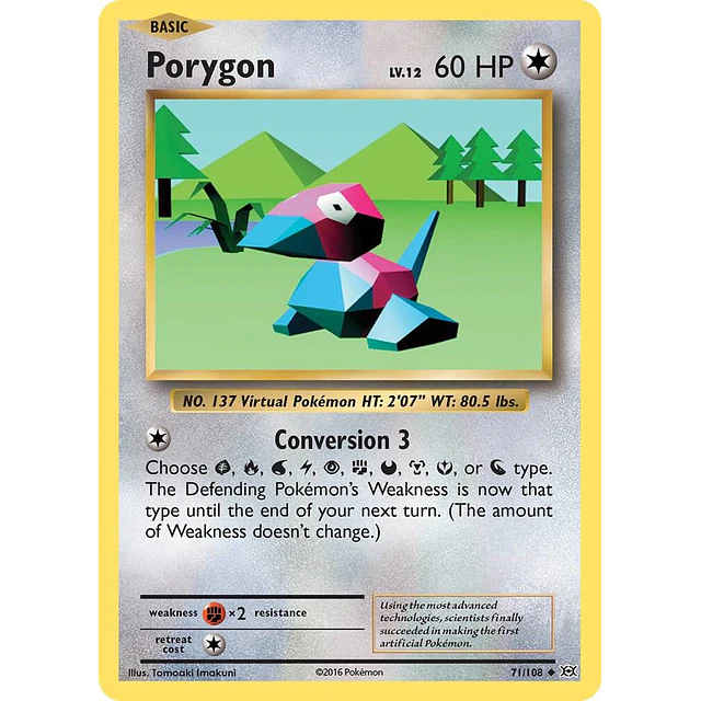 Porygon - XY