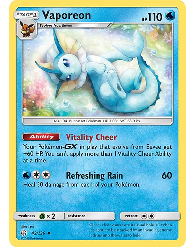 Vaporeon -Cosmic Eclipse 