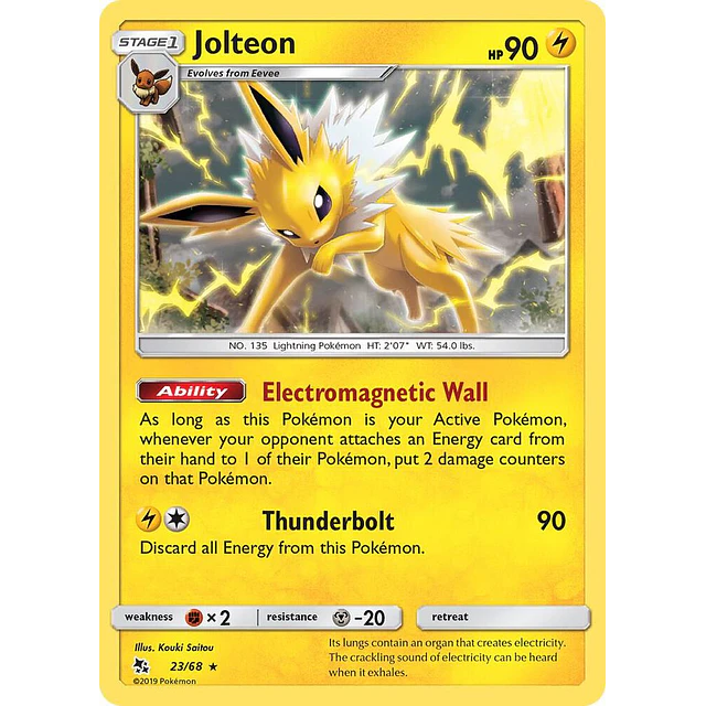 Jolteon - Hidden Fates