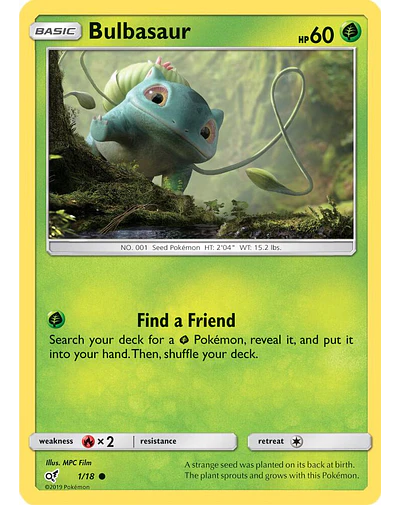 Bulbasaur 1/18
