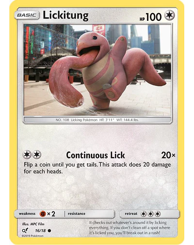 Lickitung 16/18