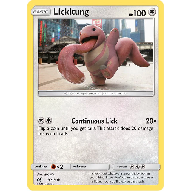Lickitung 16/18