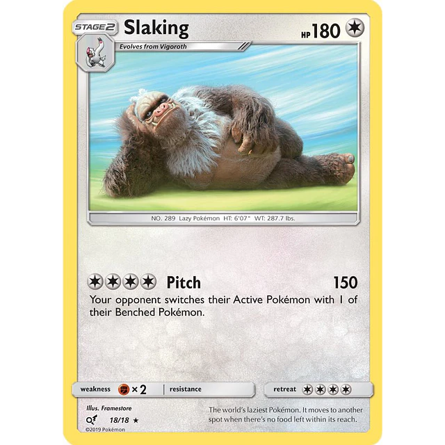 Slaking 18/18