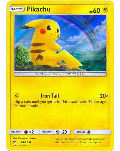 Pikachu - 28/73 