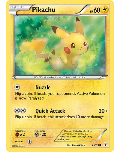 Pikachu 26/83