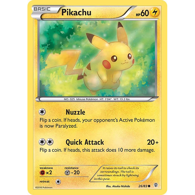 Pikachu 26/83